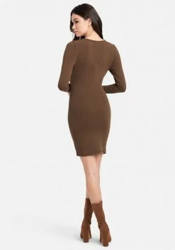 JUMP Seam Detail Bodycon Dress