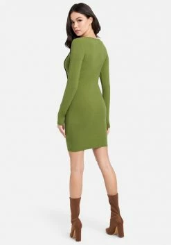 JUMP Seam Detail Bodycon Dress Clothing