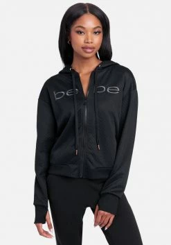 ONE STEP UP BOL Bebe Logo Quilted Jacket