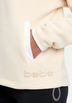 ONE STEP UP BOL Bebe Logo Fleece Color Block Pullover