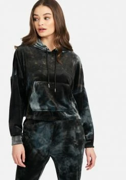 ONE STEP UP BOL Bebe Logo Plush Hoodie