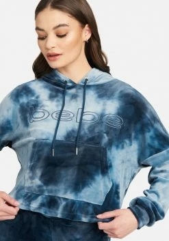 ONE STEP UP BOL Bebe Logo Plush Hoodie