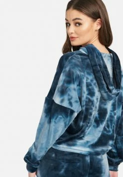 ONE STEP UP BOL Bebe Logo Plush Hoodie