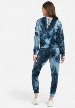 ONE STEP UP BOL Bebe Logo Tie Dye Jogger 7 ONE STEP UP BOL Bebe Logo Tie Dye Jogger
