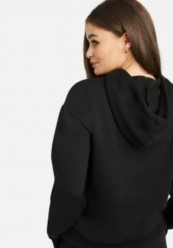 ONE STEP UP BOL Logo Bebe Sport Sequin Stripe Pullover