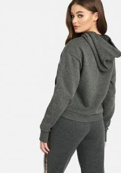 ONE STEP UP BOL Bebe Sport Sequin Stripe Pullover Logo