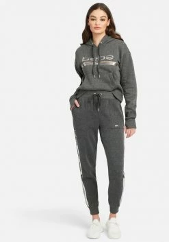 ONE STEP UP BOL Logo Bebe Sport Sequin Stripe Jogger