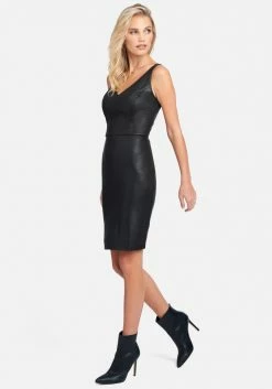 JUMP Snake Embossed Dress Clothing
