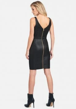 JUMP Snake Embossed Dress Clothing 7 JUMP Snake Embossed Dress Clothing