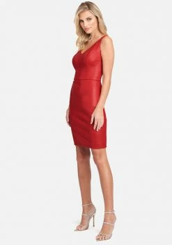 JUMP Snake Embossed Dress