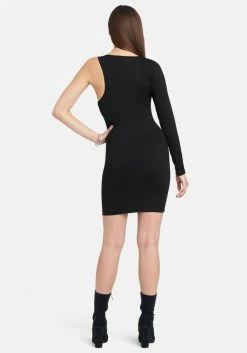 JUMP One Sleeve Mini Dress Clothing
