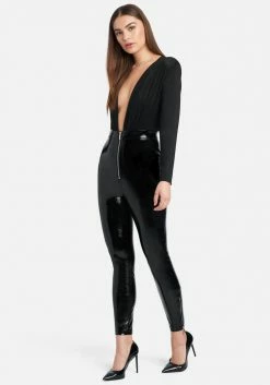 JUMP Patent Pant Catsuit
