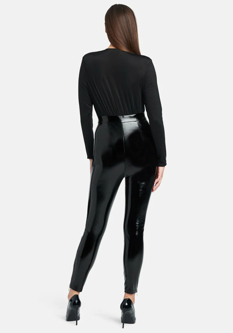 JUMP Patent Pant Catsuit 3 JUMP Patent Pant Catsuit
