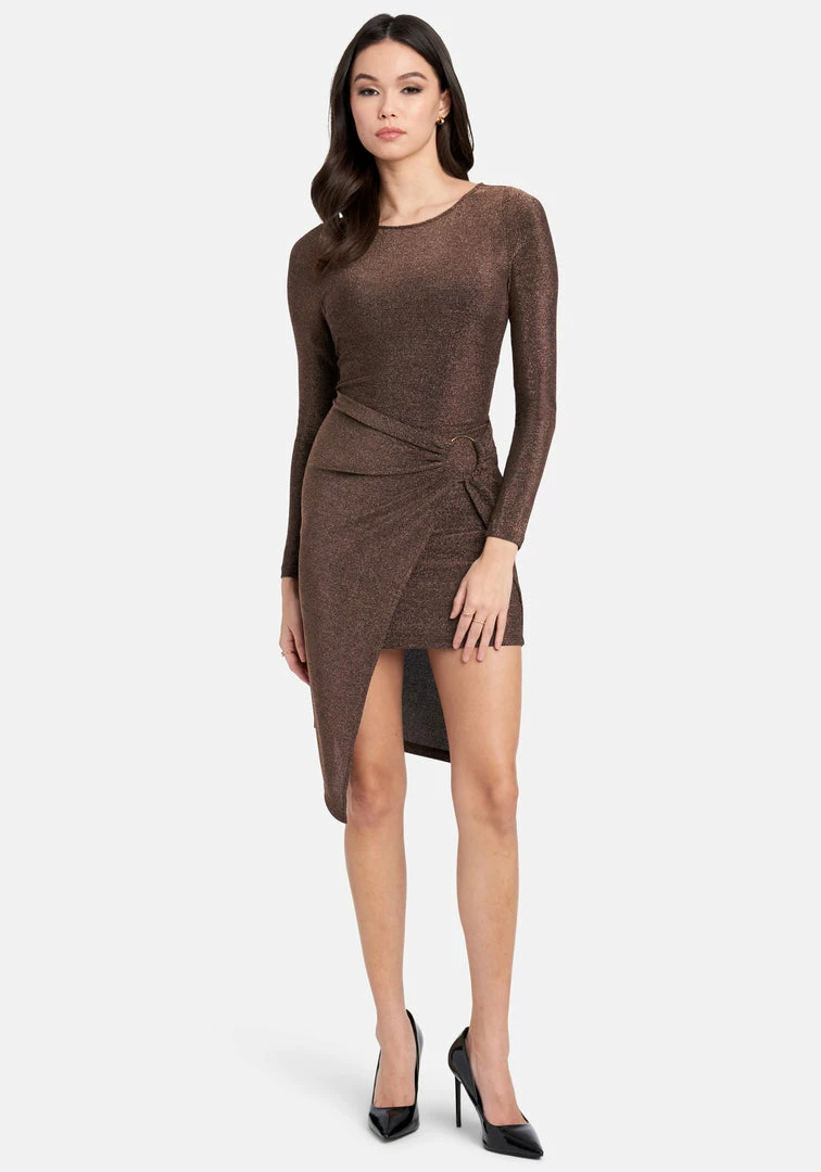 JUMP Ring Detail Sparkle Knit Dress 1 JUMP Ring Detail Sparkle Knit Dress