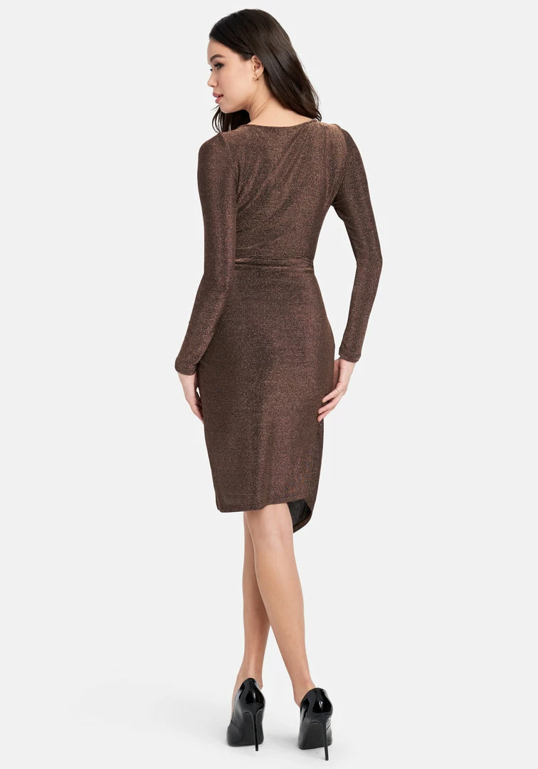 JUMP Ring Detail Sparkle Knit Dress 3 JUMP Ring Detail Sparkle Knit Dress