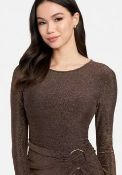 JUMP Ring Detail Sparkle Knit Dress 8 JUMP Ring Detail Sparkle Knit Dress