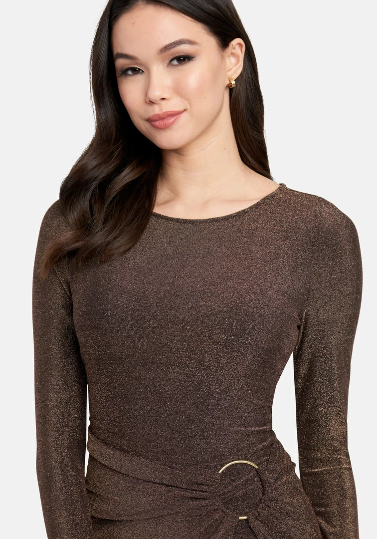 JUMP Ring Detail Sparkle Knit Dress 4 JUMP Ring Detail Sparkle Knit Dress