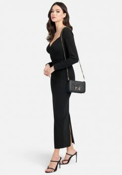 JUMP Open Back Ankle Dress