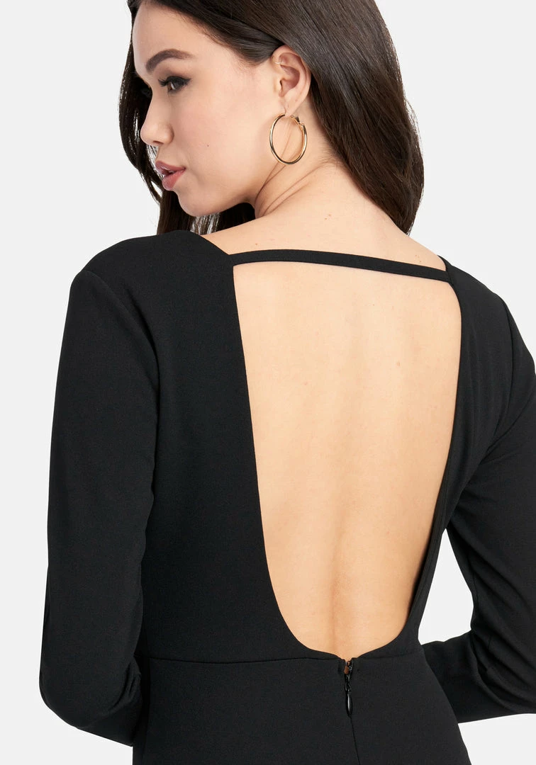 JUMP Open Back Ankle Dress 4 JUMP Open Back Ankle Dress