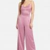 Clothing Cowl Neck Wide Leg Jumpsuit