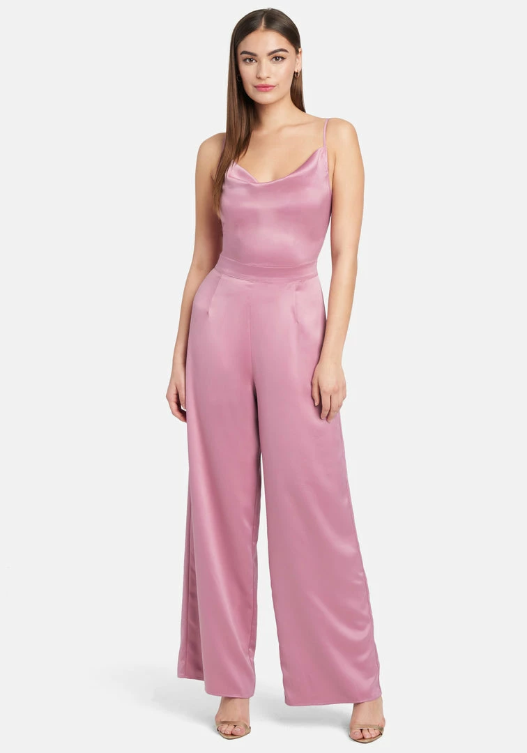 Clothing Cowl Neck Wide Leg Jumpsuit 1 Clothing Cowl Neck Wide Leg Jumpsuit