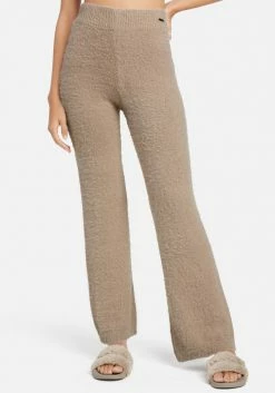 TC Soft Yarn High Waisted Sweater Pant Clothing