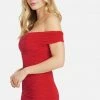 JUMP Off Shoulder Ruched Dress