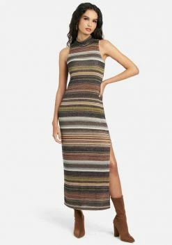 JUMP Print Shop Stripe Maxi Dress