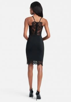 JUMP Eyelash Hem Lace Inset Dress 7 JUMP Eyelash Hem Lace Inset Dress