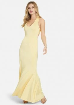 JUMP Open Back Gown