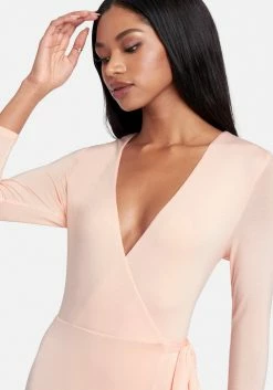 JUMP Clothing Tie Front Surplice Gown