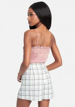 TC Night Out Lace Front Detail Satin Cami 9 TC Night Out Lace Front Detail Satin Cami