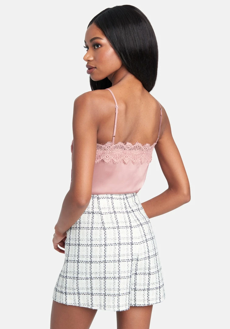 TC Night Out Lace Front Detail Satin Cami 4 TC Night Out Lace Front Detail Satin Cami