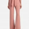 TC High Waist Paper Bag Self Tie Wide Leg Pant Tailoring