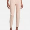 TC Tailoring High Waist Multi Dart Woven Twill Slim Leg Pant