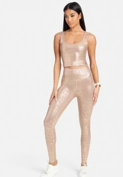 TC Foil Printed Bebe Legging