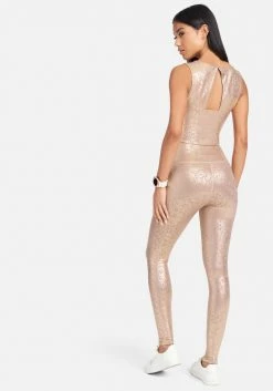 TC Foil Printed Bebe Legging