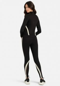 TC Lounge & Active Bebe Rubberized Contrast Elastic Legging