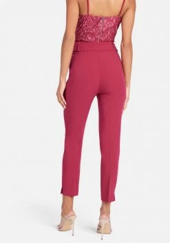 TC High Waist Woven Cigarette Pant Tailoring 7 TC High Waist Woven Cigarette Pant Tailoring
