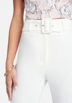 TC High Waist Woven Cigarette Pant