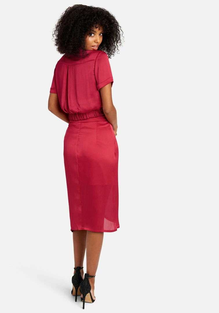 TC Bridal Chintz Yoryu Faux Wrap Skirt 4 TC Bridal Chintz Yoryu Faux Wrap Skirt