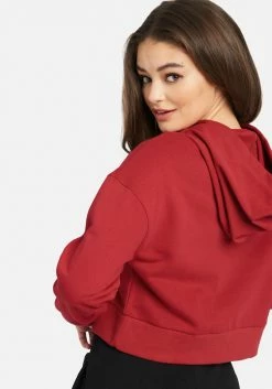 TC Bebe Stone Logo French Terry Hooded Top 8 TC Bebe Stone Logo French Terry Hooded Top