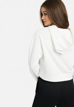 TC Bebe Stone Logo French Terry Hooded Top