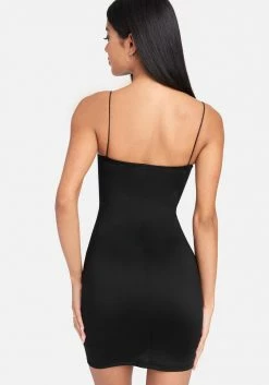 JUMP Bridal Caged Slinky Knit Dress