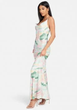 JUMP Lurex Knit Gown