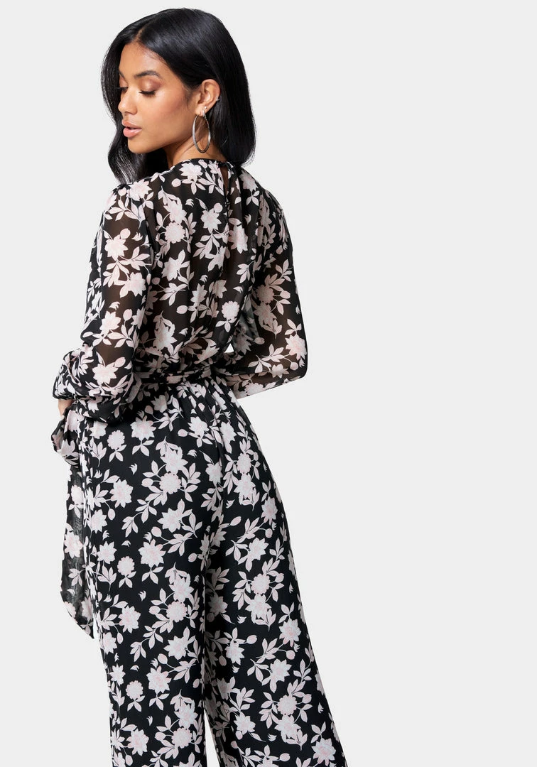 Printed Culotte Jumpsuit Bridal 5 Printed Culotte Jumpsuit Bridal