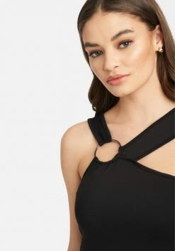 JUMP Clothing Ring Detail Asymmetrical Strappy Dress