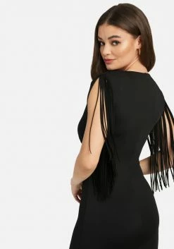 JUMP Best Sellers Festival Fringe Knit Dress