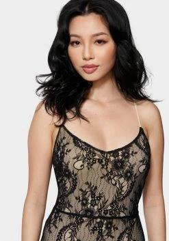 JUMP Lace Overlay Midi Dress Bridal