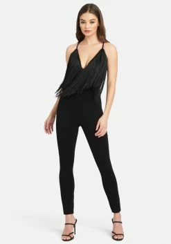 Best Sellers Festival Fringe Neck Jumpsuit